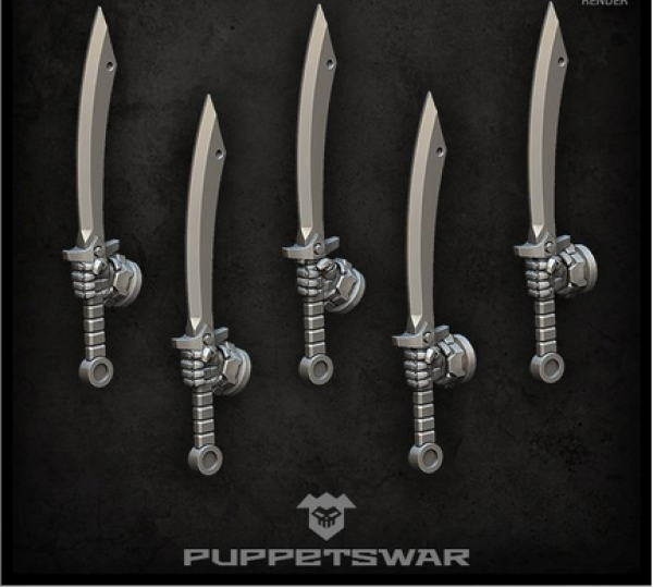 Puppetswar: (Accessory) Dadao Swords (right) (5)