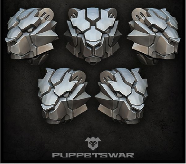 Puppetswar: (Accessory) Bear Helmets (5)