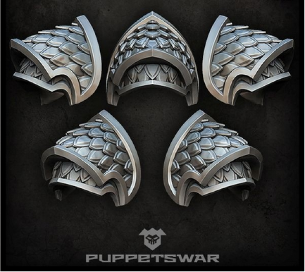Puppetswar: (Accessory) Scales Shoulder Pads (5)