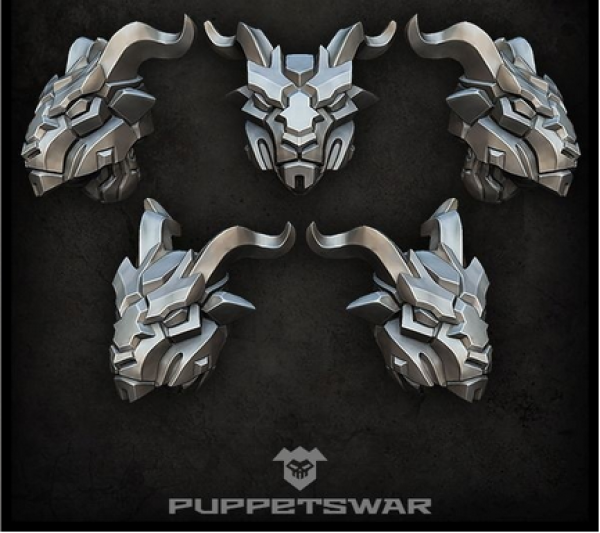 Puppetswar: (Accessory) Capricorn Helmets (5)