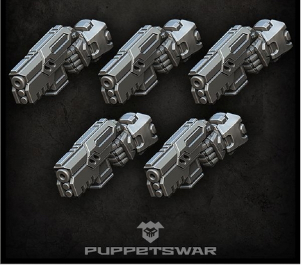 Puppetswar: (Accessory) Heavy Assault Pistols (left) (5)