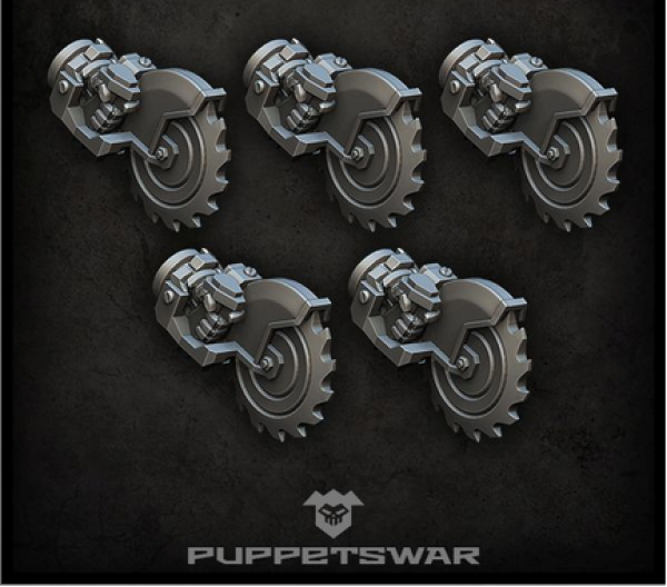 Puppetswar: (Accessory) Hand Buzzsaws v2 (left) (5)