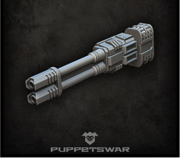 Puppetswar: (Accessory) Double Automatic Cannon