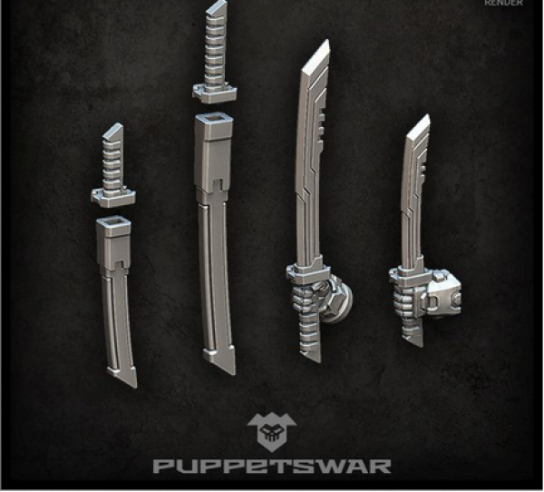 Puppetswar: (Accessory) Bushi Gear (6 pcs)