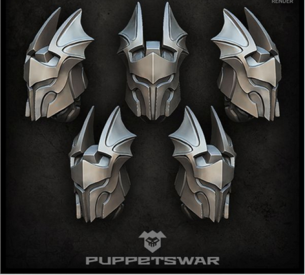 Puppetswar: (Accessory) Vampire Champion Helmets (5)