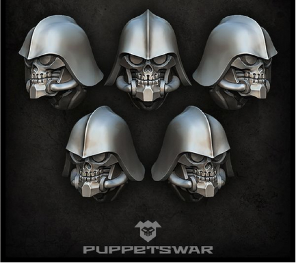 Puppetswar: (Accessory) Sentinel Reaper Helmets (5)