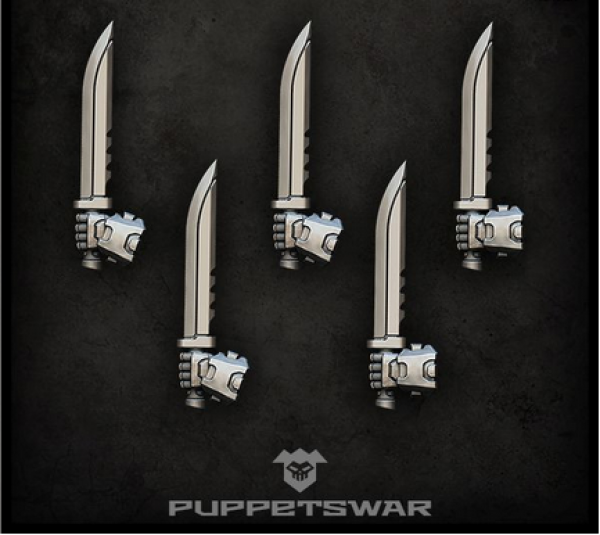 Puppetswar: (Accessory) Tactical Swords (left) (5)