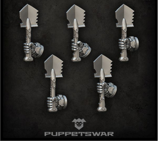 Puppetswar: (Accessory) Combat Shovel (right) (5)