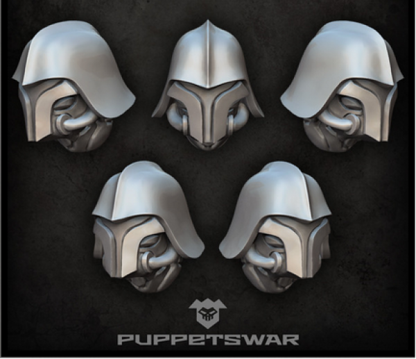 Puppetswar: (Accessory) Star Sentinel Helmets (5)