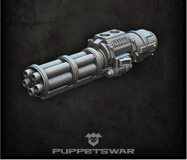 Puppetswar: (Accessory) Gatling Cannon