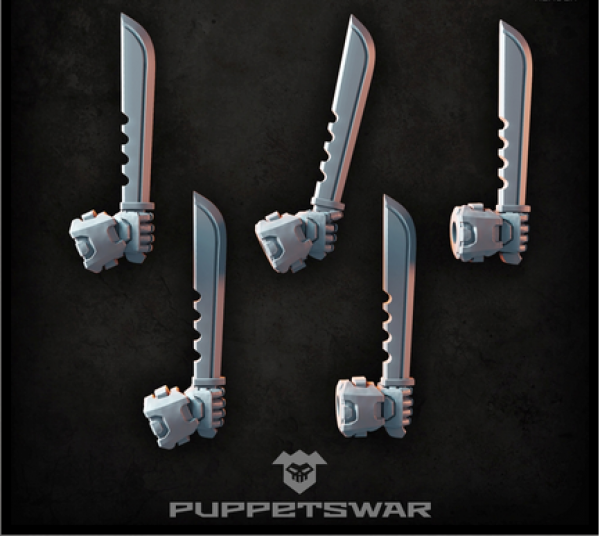 Puppetswar: (Accessory) Machetes (right) (5)