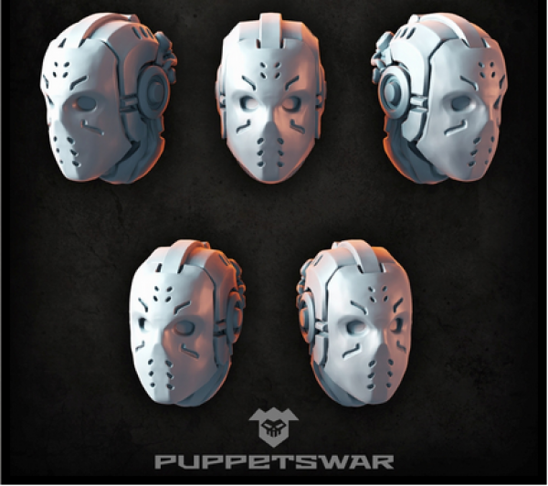 Puppetswar: (Accessory) Slasher Heads (5)