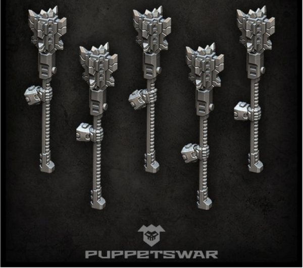 Puppetswar: (Accessory) Great Maces (right) (5)