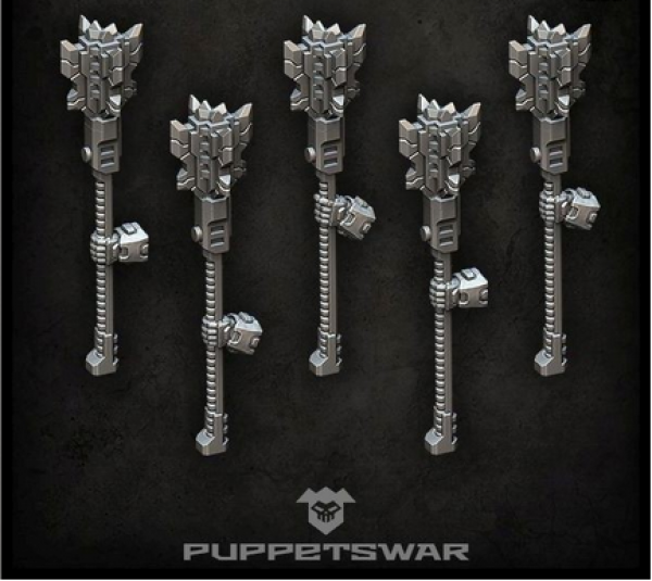 Puppetswar: (Accessory) Great Maces (left) (5)
