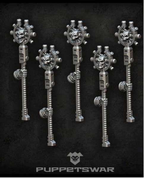 Puppetswar: (Accessory) Psionic Staffs (left) (5)