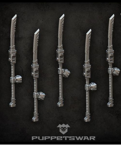 Puppetswar: (Accessory) Storm Naginatas (left) (5)