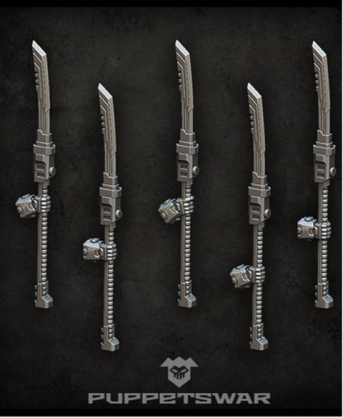 Puppetswar: (Accessory) Storm Naginatas (right) (5)