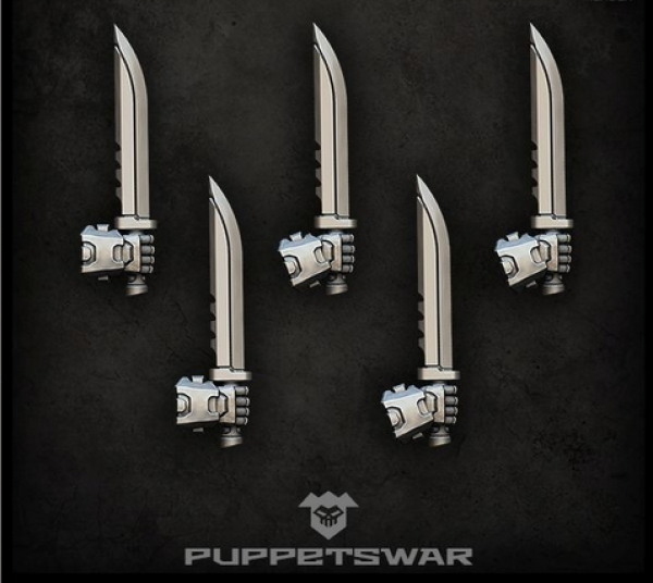 Puppetswar: (Accessory) Tactical Swords (right) (5)