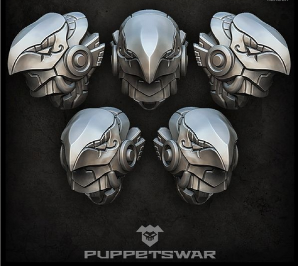 Puppetswar: (Accessory) Horus Helmets (5)