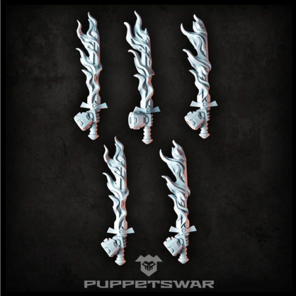 Puppetswar: (Accessory) Burning Longswords v2 [right] (5)