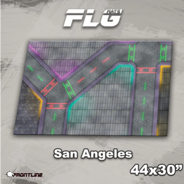 Frontline Gaming Mats: San Angeles 44x30''