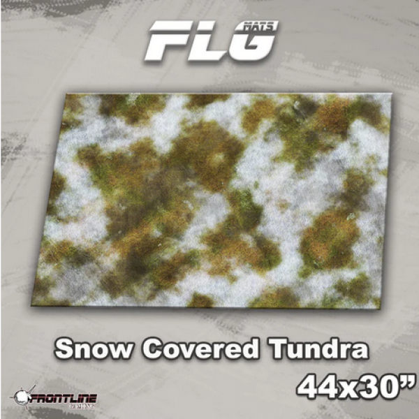Frontline Gaming Mats: Snow Covered Tundra #1 44x30''