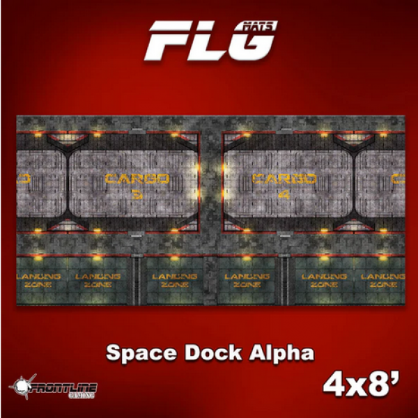 Frontline Gaming Mats: Space Dock Alpha 8'x4'