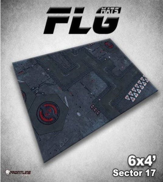 Frontline Gaming Mats: Sector 17 6'x4'