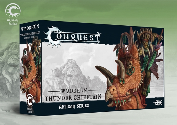 Conquest: W’adrhun - Thunder Chieftain Artisan Series