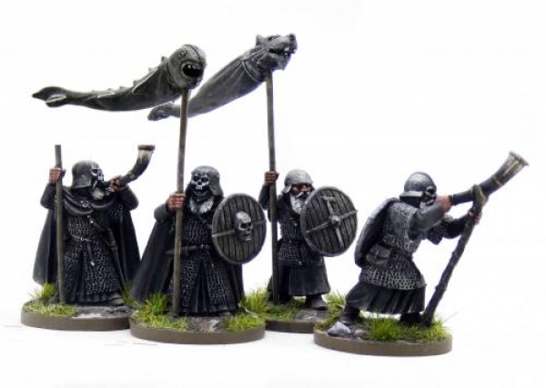 SAGA: Age of Magic - Dvergr Standard Bearers & Horn Blowers