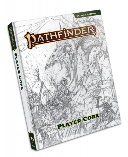 Pathfinder RPG: Pathfinder Player Core Sketch Cover (HC)