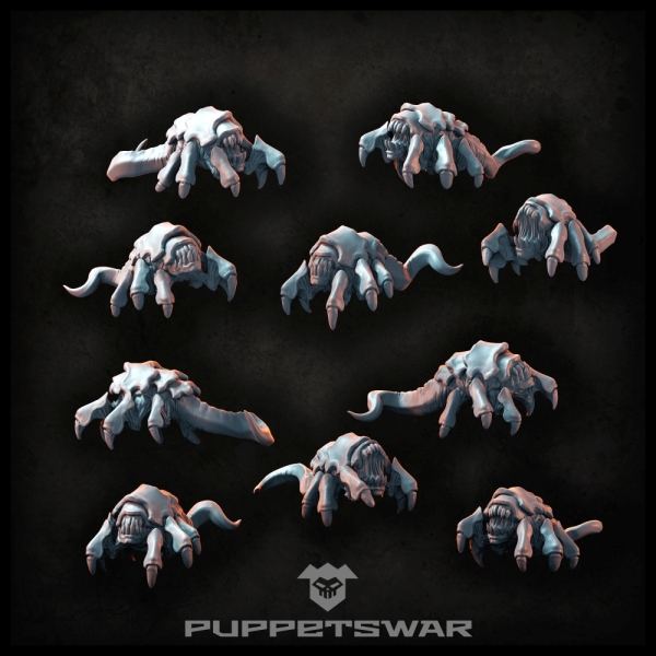 Puppetswar: (Accessory) Bug Maggots (10)