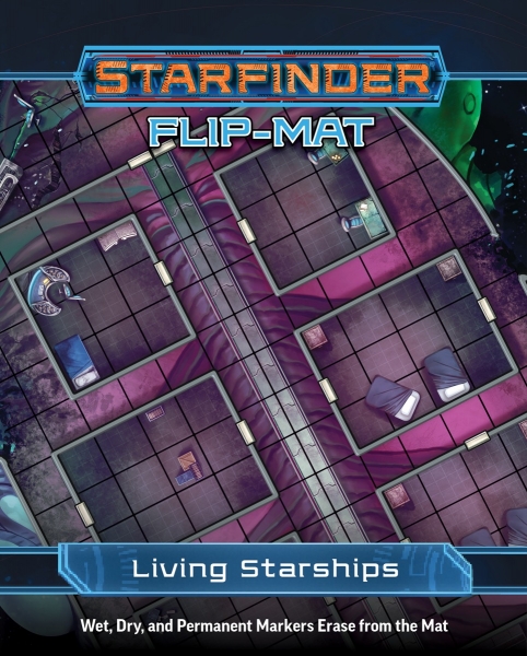 Starfinder RPG: Starfinder Flip-Mat Living Starships