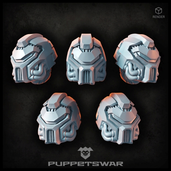 Puppetswar: (Accessory) Heavy Breacher Helmets v3 (5)