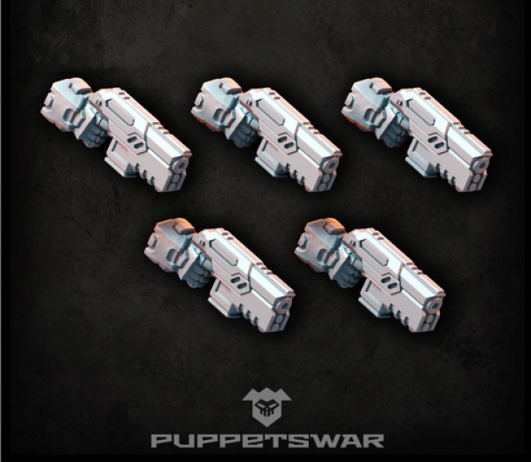 Puppetswar: (Accessory) Heavy Assault Pistols [right] (5)