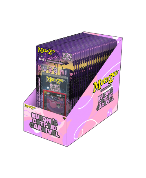 MetaZoo TCG: Kuromi's Cryptid Carnival Blister Display (with 24 blister packs)