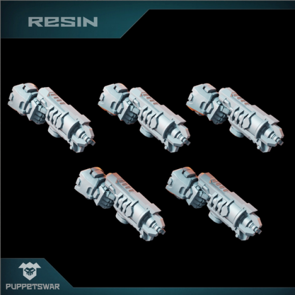 Puppetswar: (Accessory) Force Pistols [right] (5)