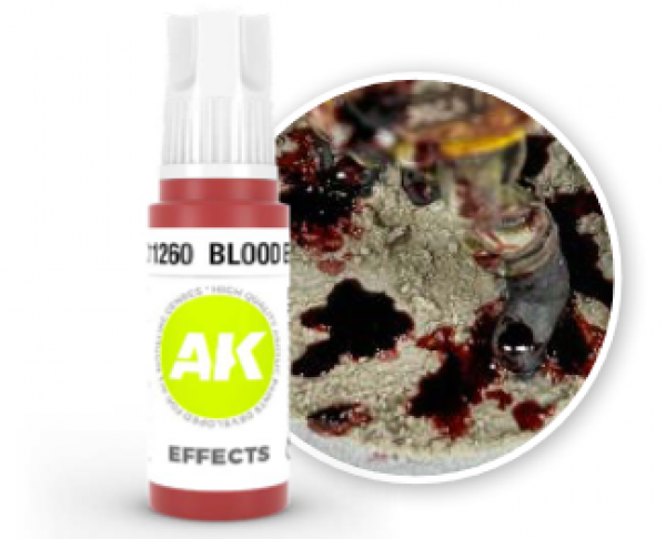 AK-Interactive: (3rd Gen) Acrylics - Blood Effects (17mL)