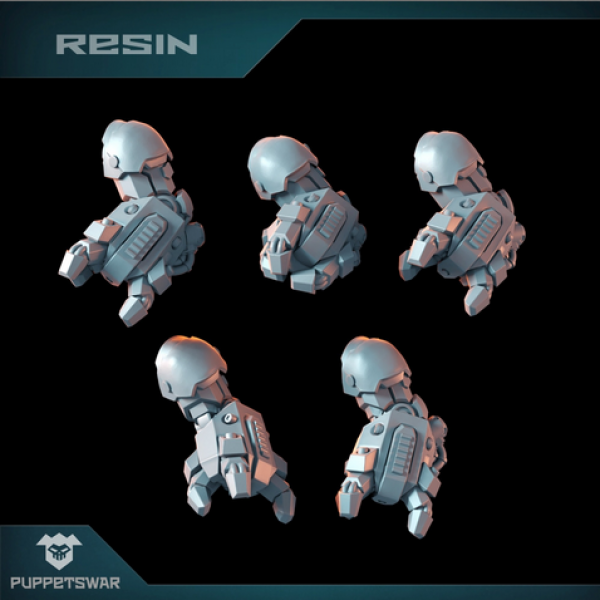 Puppetswar: (Accessory) H.I. Power Gloves [left] (5)