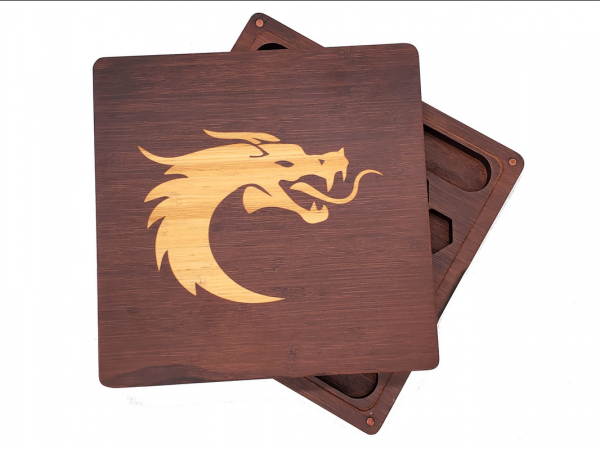 Old School Dice Accessory - Ultimate Player's Vault (Dark Brown)