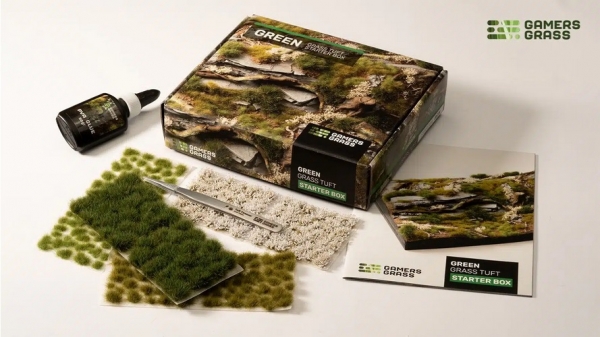 Gamer's Grass: Tuft Starter Boxes - Green Grass