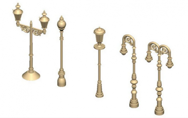 Malifaux (M3E): Wyrdscape Street Lamps