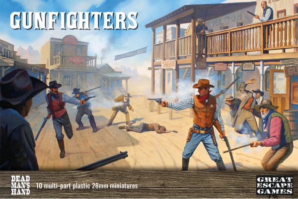 Dead Mans Hand: Case DMH Plastic Gunfighters (36)