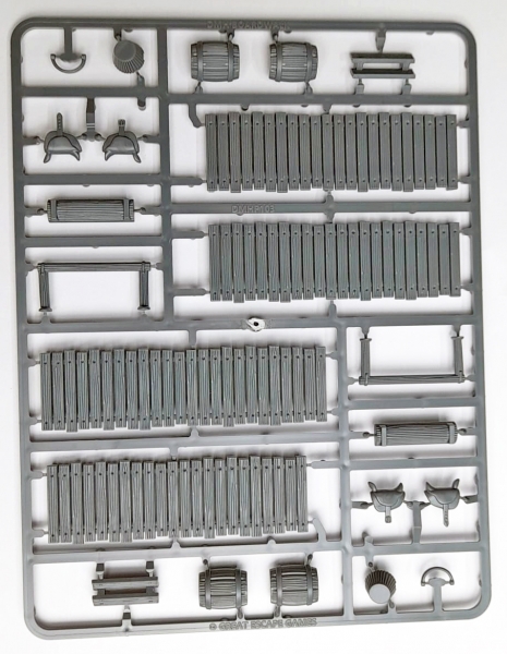 Dead Mans Hand: Boardwalks (2 sprues bagged with header)