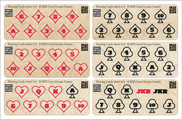 Dead Mans Hand: REDUX Initiative Token Set