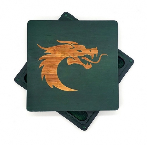 Old School Dice Accessory - Ultimate Player's Vault (Hunter Green)