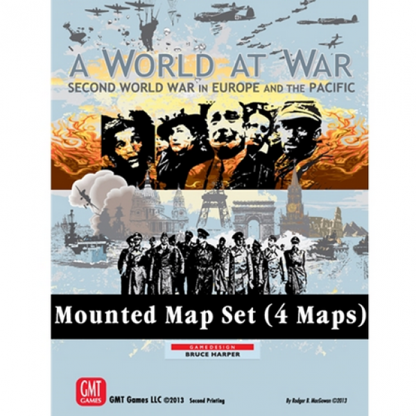 A World at War Mounted Maps