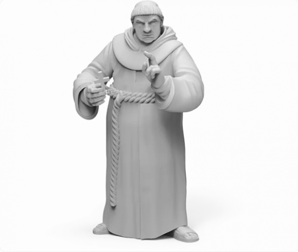 Blood & Plunder: Priest Character Model