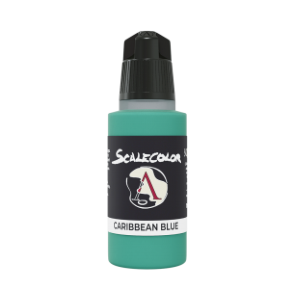 Scale Color Range:  CARIBBEAN BLUE (1 Bottle 17 ML)