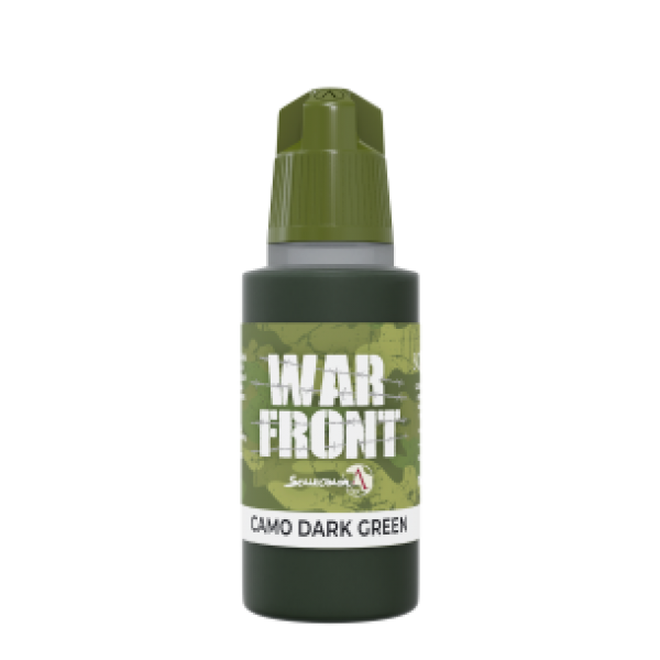 Warfront Range:  CAMO DARK GREEN (1 Bottle 17 ML)